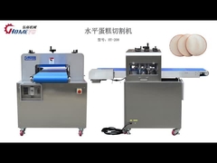 Horizontal Ultrasonic Cake Pastry Cutter Machine 304SS Custom